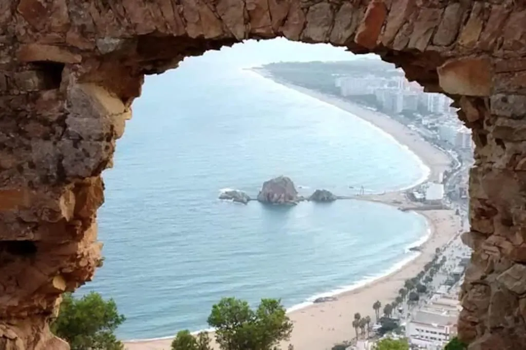 Ferienwohnung Atico Con Gran Terraza, Vistas Y Plaza De Parking Blanes Spanien