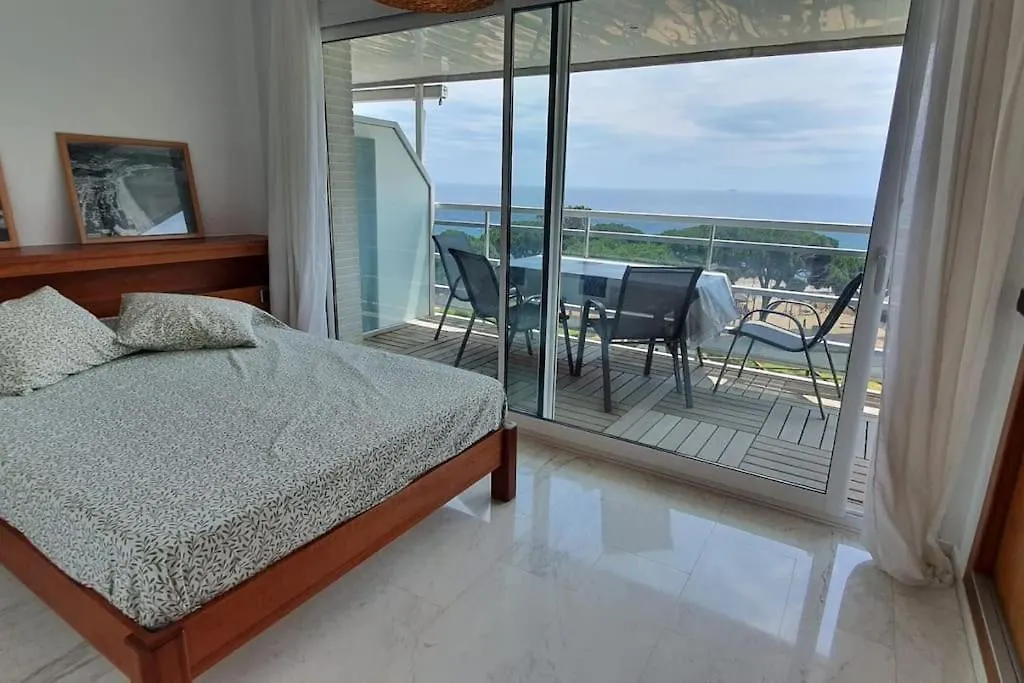 Apartment Ferienwohnung Atico Con Gran Terraza, Vistas Y Plaza De Parking Blanes Spanien